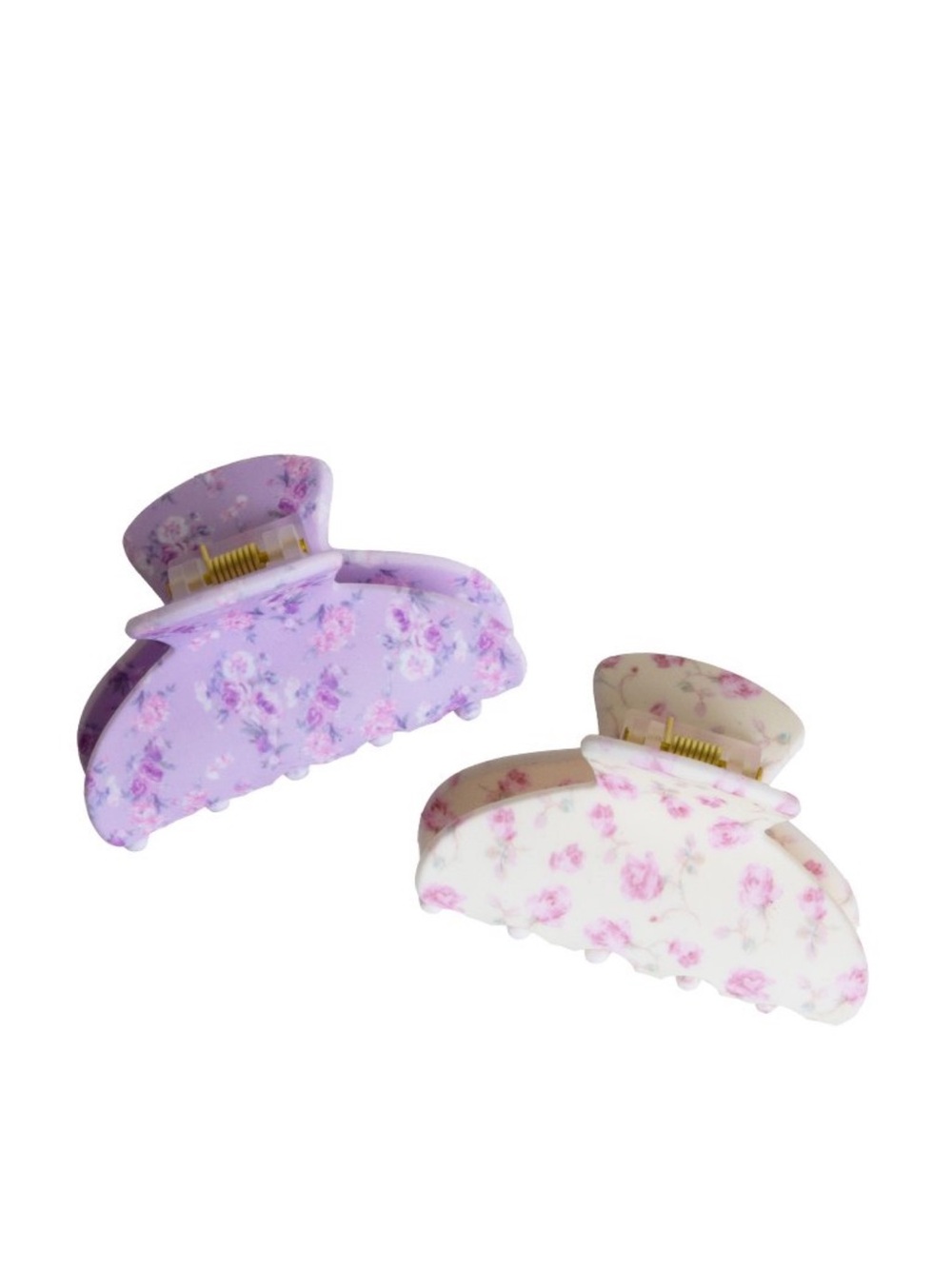 Wet Brush x Goody x LoveShackFancy Claw Clips (2 pack, floral print)